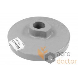 Disque 'Couronne' de noueur 808300.4 adecuado para Claas Markant, d35mm, D190mm