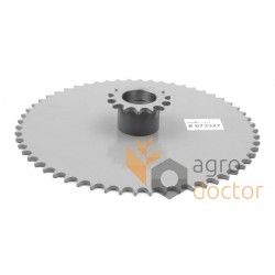 Double sprocket 673327 suitable for Claas - T58/T14
