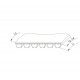 0000677460 suitable for Claas Jaguar 800/900 - Wrapped banded belt 1449787 [Gates Agri]