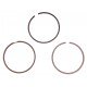 Piston rings for Mercedes Benz engine 08-178200-00, (3 rings)