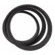 Wrapped banded belt (2HC-2110Lw) H204133 suitable for John Deere [Carlisle Super AG-Drive]