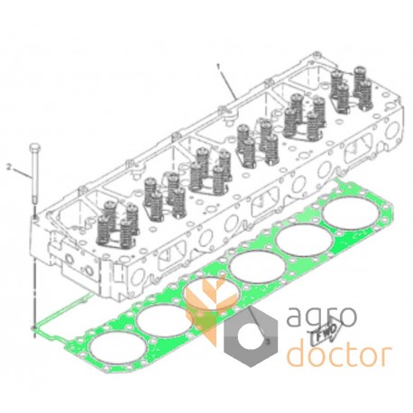 1873307 Cylinder head gasket for Caterpillar diesel engine