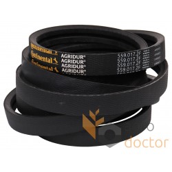 Wrapped banded belt 667651 suitable for Claas [Continental Agridur Horse Power (reinforced)]