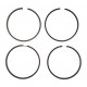 Engine piston rings 41158044 Perkins, set 4 rings [Sparex]