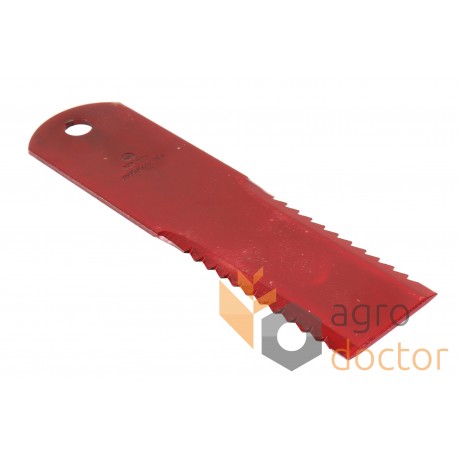 Chopper blade fixed 060030.0 suitable for Claas , toothed [AGV Parts]