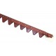 Knife assembly 604319 suitable for Claas for 3000 mm header - 40.5 serrated blades
