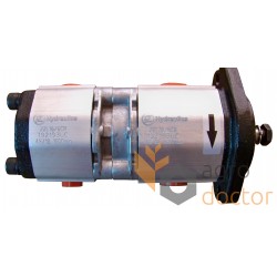 Hydraulic pump two-section AZ36555 suitable for John Deere
