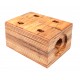 Palier en bois SR640869 pour secoueur de moissonneuse-batteuse adaptable pour Sampo - arbre 25 mm [JAG]