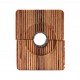 Wooden bearing SR640869 suitable for Sampo harvester straw walker - shaft 25 mm [JAG]