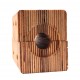 Wooden bearing SR640869 suitable for Sampo harvester straw walker - shaft 25 mm [JAG]