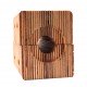 Wooden bearing SR640869 suitable for Sampo harvester straw walker - shaft 25 mm [JAG]