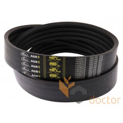 0007498590 suitable for Claas Lexion, (4HB-3070Lw) - Wrapped banded belt 1425275 [Gates Agri]