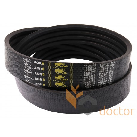 0007498590 suitable for Claas Lexion - Wrapped banded belt 1425275 [Gates Agri]