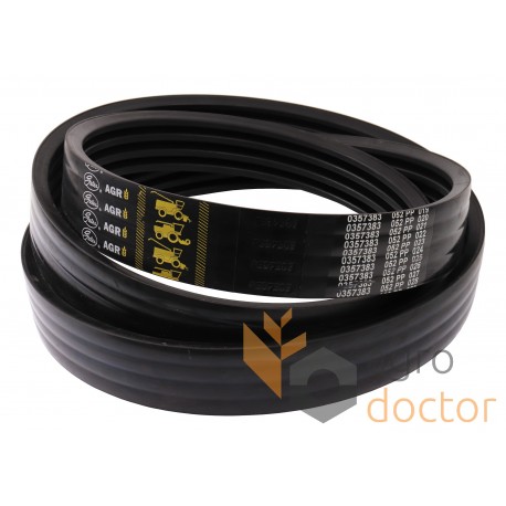 (4H15J-3700La) - Wrapped banded belt 0357383 [Gates Agri]