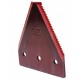 Grain head cutter bar knife section 3115966R1 for Massey Ferguson combines