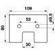 Elevator paddle 619298 suitable for Claas