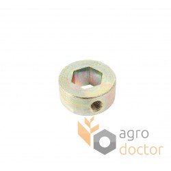 Bushing hexagonal shaft of seeder AC834366 suitable for Kverneland