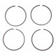 Piston rings, 98.48 engine 41158044 Perkins, (4 rings)