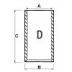 Semi-finished liner of engine - 3135P001 Perkins [Sonne]