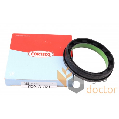 Oil seal 57x73/76x10/13,8 RWDR-KOMBI 1 (NBR) 12019185B [Corteco]