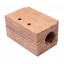 Wooden bearing (w/o bushing) AZ45587 for John Deere harvester straw walker - shaft 35 mm [Agro Parts]