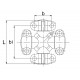 Cross and bearing assembly RE52347 John Deere