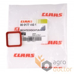 Rubber seal for agricultural machinery valve 177460 Claas [Original]
