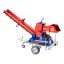 Wood chipper PG-160BD-KP with a gasoline engine and rotary conveyor