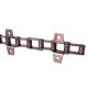 Grain conveyor chain ass. - 757220 suitable for Claas Lexion