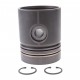 Piston with wrist pin for engine - 31355226 Perkins 3 rings [GB Ricambi Group]