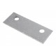 Backing plate 636208 of paddle chain conveyor Claas, 30x82mm