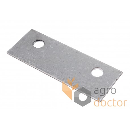 Backing plate 636208 of paddle chain conveyor Claas, 30x82mm