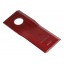 Mowing knife 952043 suitable for Claas, 115x48x19x4 mm. [AGV]