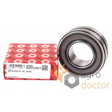 WS22208-E1 2RSR, (87658946 New Holland) [FAG] Cylindrical roller bearing