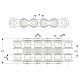 Duplex steel roller chain 10B-2 [SKF]