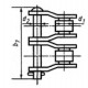 ЛАНЦЮГ Ланка П-2ПР 19.05  b-11.68mm  (12B-2) [SKF]