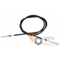 Cable de freno de mano AZ21464 adecuado para John Deere. Longitud - 2820 mm