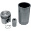 Juego de piston y chamisa RE60297 John Deere, 3 anillos[Bepco]