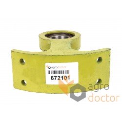Balancer assembly with combine unloading auger bearing 672101 suitable for Claas