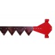 Knife assembly 402722M92 suitable for Massey Ferguson for 3000 mm header - 41 serrated blades