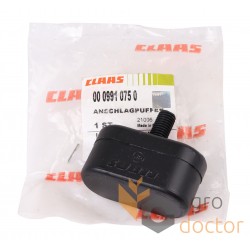Rubber buffer stop rubber (60x30x30) 991075 suitable for Claas [Original)