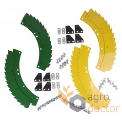 Knife set for corn header LCA79040 Kemper