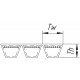 H211581 John Deere - Correa trapezoidal combinada 0257264 [Gates Agri]