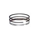 Piston ring set, 95.00 mm, 3 rings  [Bepco]