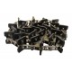 Return grain elevator roller chain with 42 rubber paddles and 170 links
