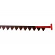 Conjunto de cuchillas 3000 mm, Deutz-Fahr 1-1110-061-805 - 40 segmento , en conjunto