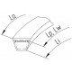 Courroie trapézoïdale (Ñ - 3570La) 644509 adaptable pour Claas [Continental Agridur]
