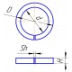 Split ring for header hydraulic system - 778581 Claas Original