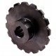 Cutting platform sprocket Z10117 John Deere