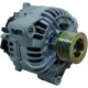 Alternator with pulley RE555751 John Deere